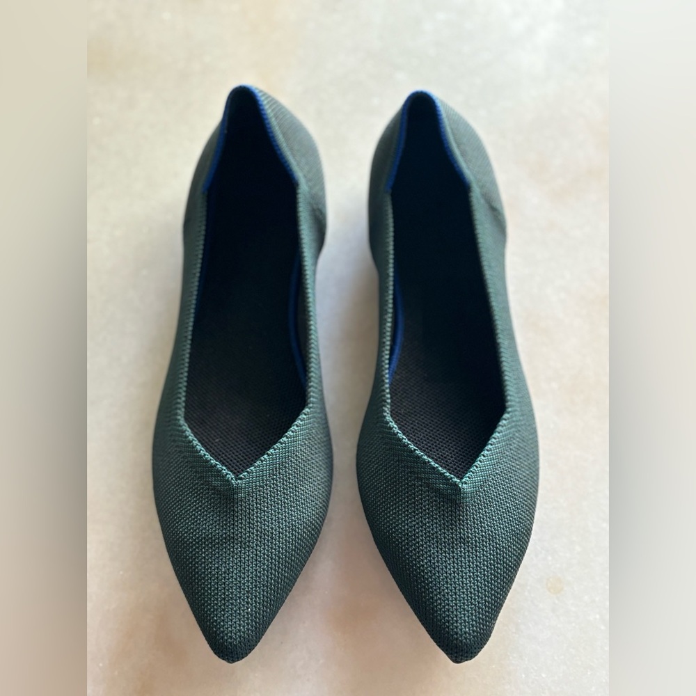 Rothy’s The Point in Green Size 10